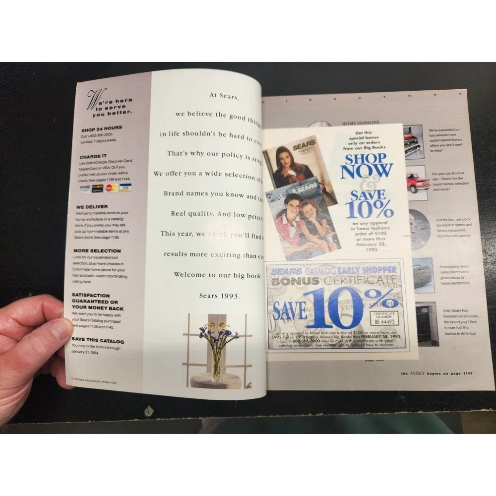 Sears 1993 Annual‎ Home Catalog,  11
